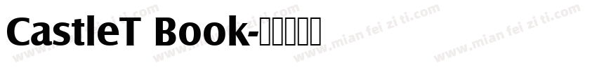 CastleT Book字体转换
